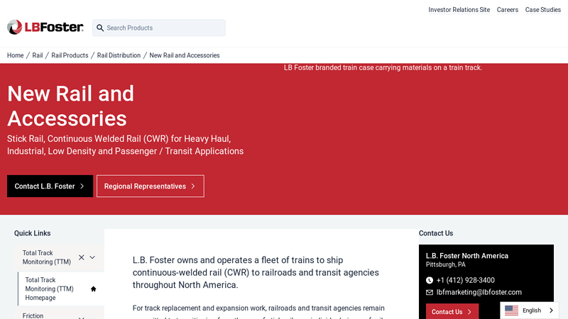 New Rail and Accessories