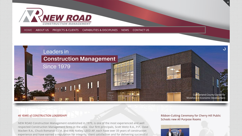 NEW ROAD Construction