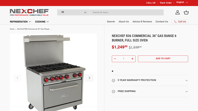 NexChef R36 Commercial 36