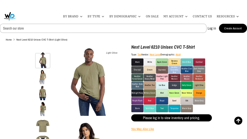 Next Level 6210 Unisex CVC T