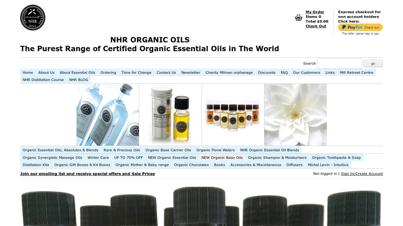 NHR Organic Essential Oils