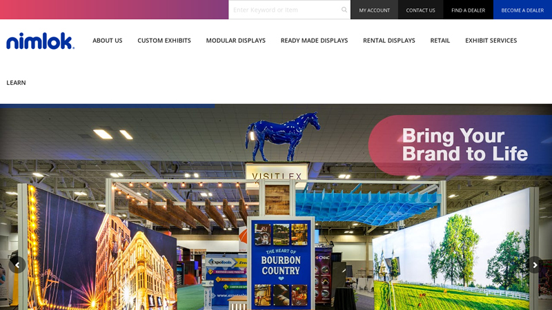 Nimlok: Displays for Trade Shows