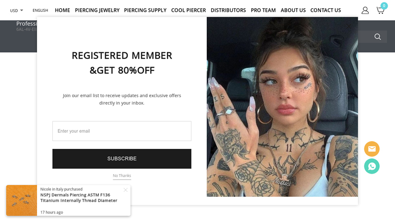 Nine Safe Piercing Supply