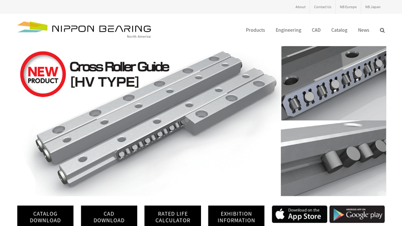 Nippon Bearing: Linear Bearings