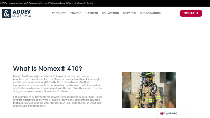 Nomex® 410 Insulation for Electrical & Industrial Applications