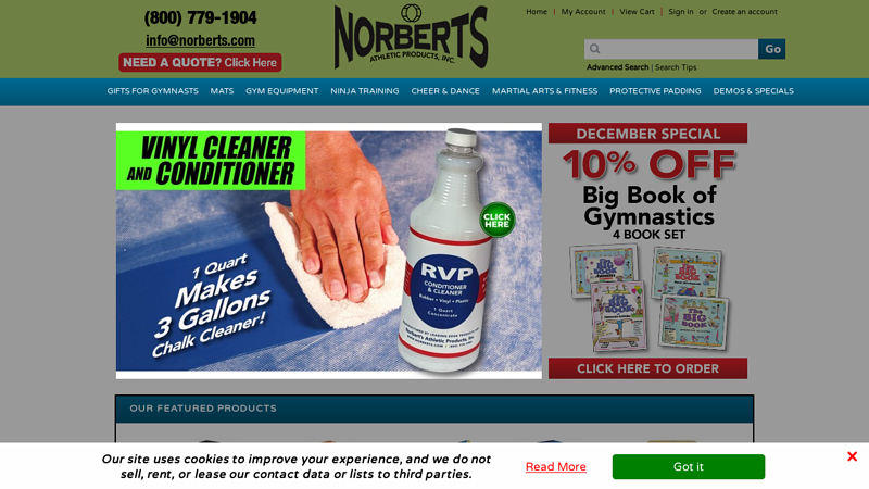Norbert's Athletic Products, Inc