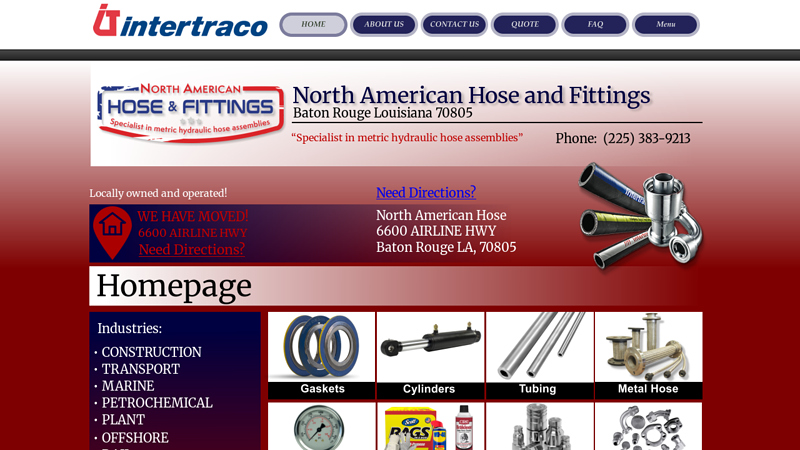 North American Hose Homepage