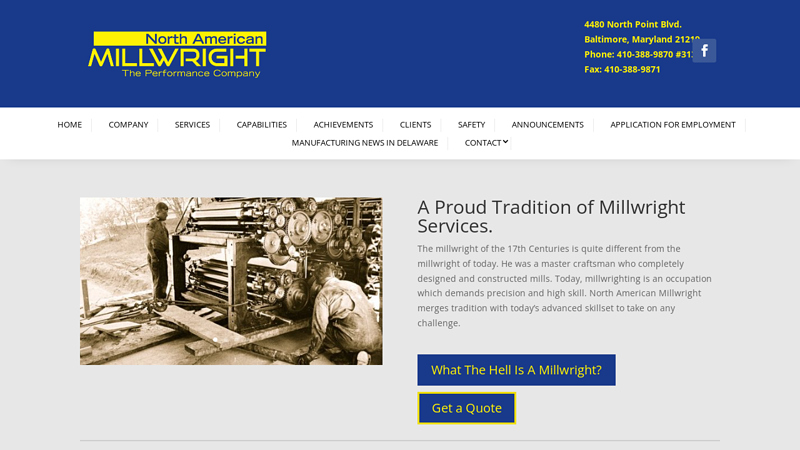North American Millwright Services