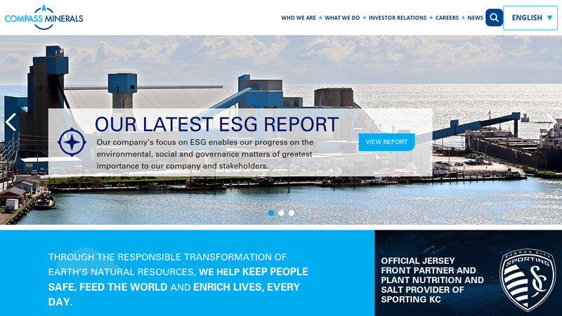 North American Salt Company is Now Compass Minerals