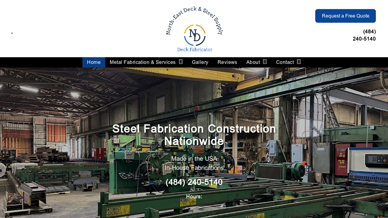 North-East Deck & Steel: Composite Metal Decking PA