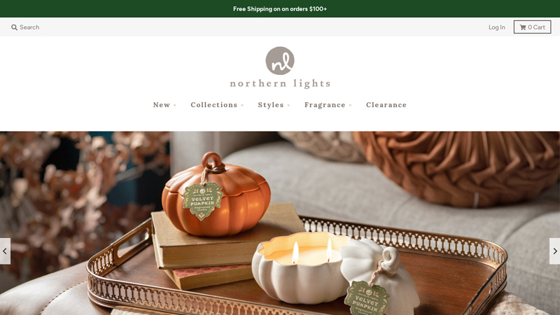 Northern Lights Candles