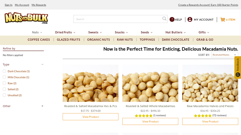 Now is the Perfect Time for Enticing, Delicious Macadamia Nuts.