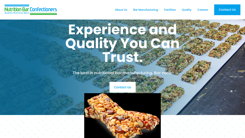 Nutrition Bar Confectioners