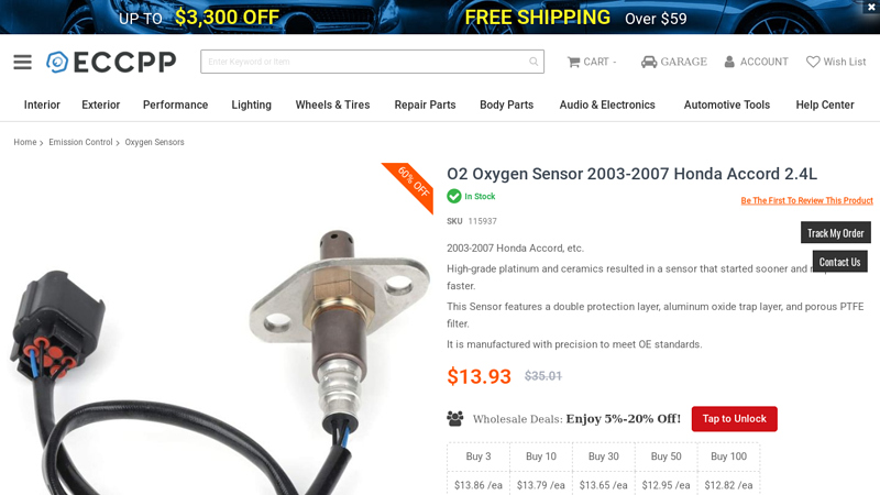 O2 Oxygen Sensor 2003