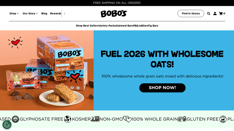 Oat Bars, Baked Goods & Healthy Snacks