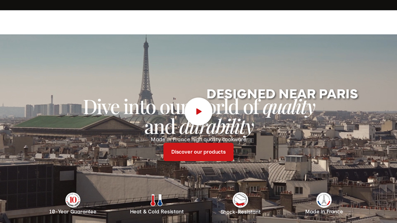 Ocuisine® ∙ borosilicate glass cooking dishes