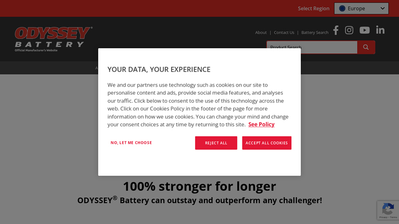 ODYSSEY® Battery