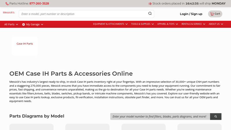 OEM Case IH Parts & Accessories (In