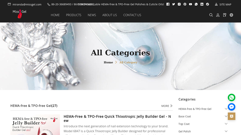 OEM UV Gel Nail Polish Manufacturer Private Label Nail ...