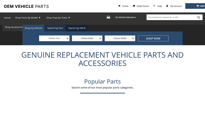 OEM Vehicle Parts