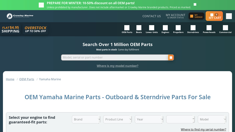 OEM Yamaha Marine Parts
