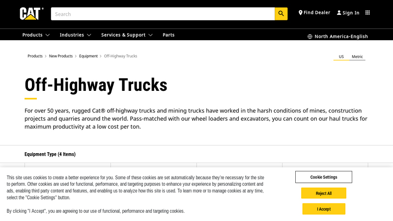 Off-Highway Trucks