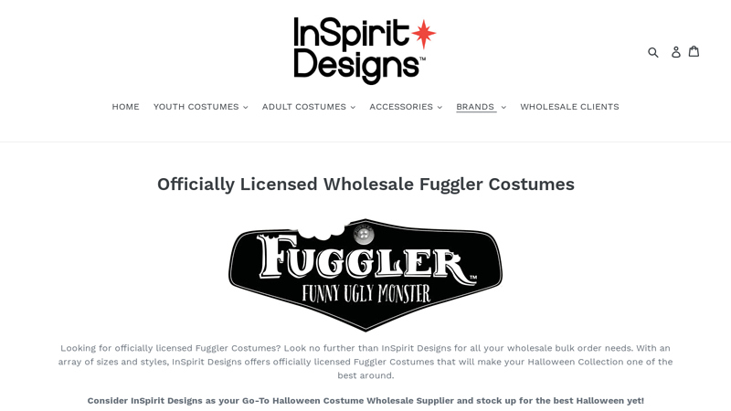 Officially Licensed Wholesale Fuggler Costumes