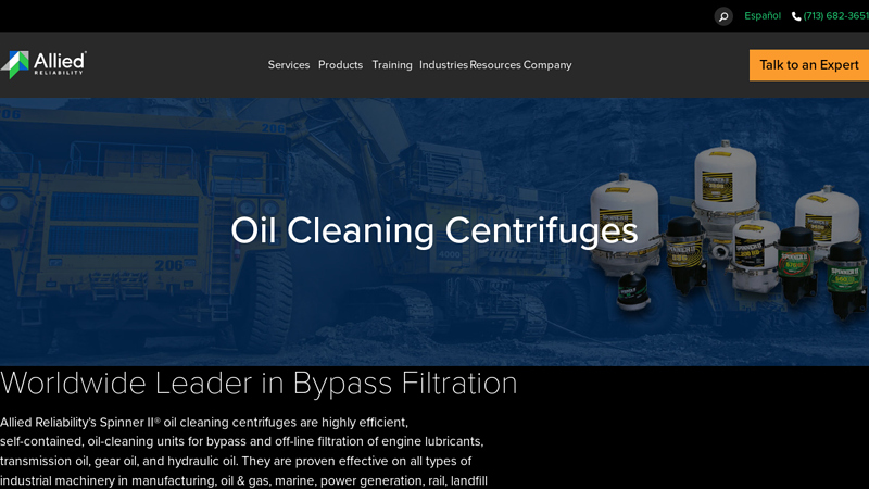 Oil Cleaning Centrifuges