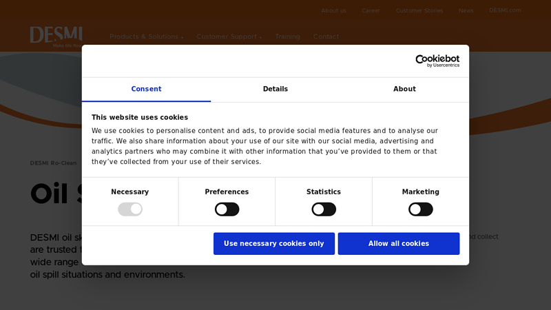 Oil Skimmers - Oil Spill Solutions