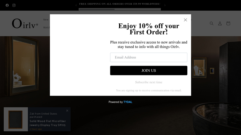 Oirlv Jewelry Display Wholesale