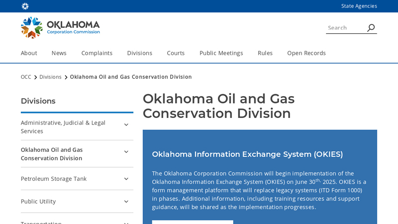 Oklahoma Oil and Gas Conservation Division