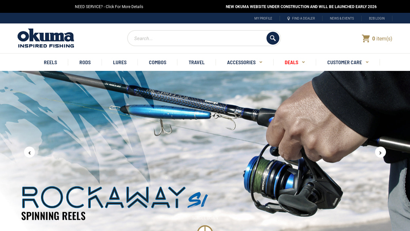 Okuma Fishing Tackle USA
