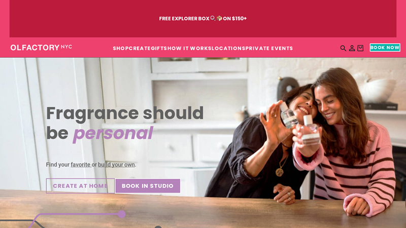 Olfactory NYC: A New Custom Fragrance Concept