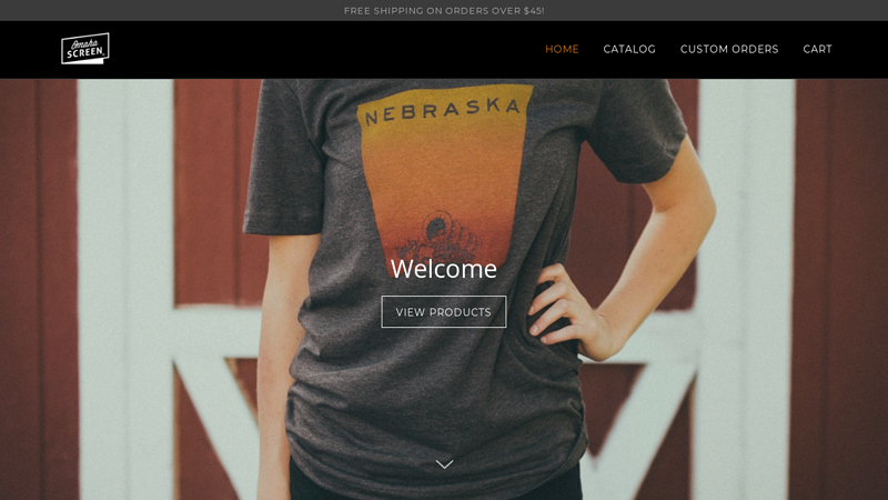 Omaha Screen Co custom t-shirts