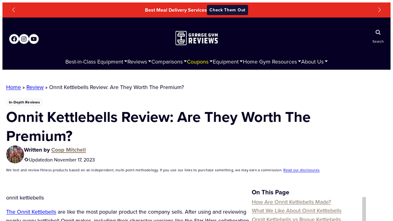 Onnit Kettlebells Review