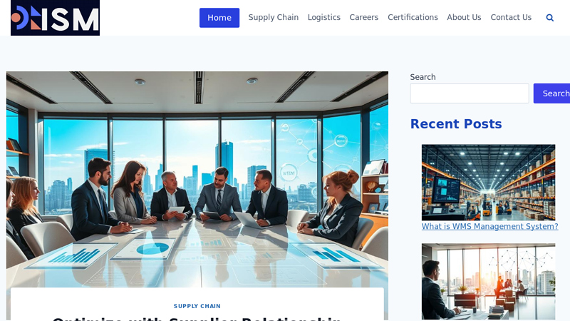 Optimize with Supplier Relationship Management (SRM)