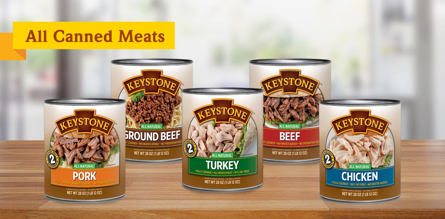 Order Canned Meats Such as Pork, Poultry & Beef Online