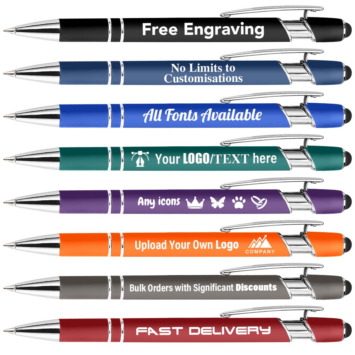 Order Custom Pens Wholesale Personalized for your Business