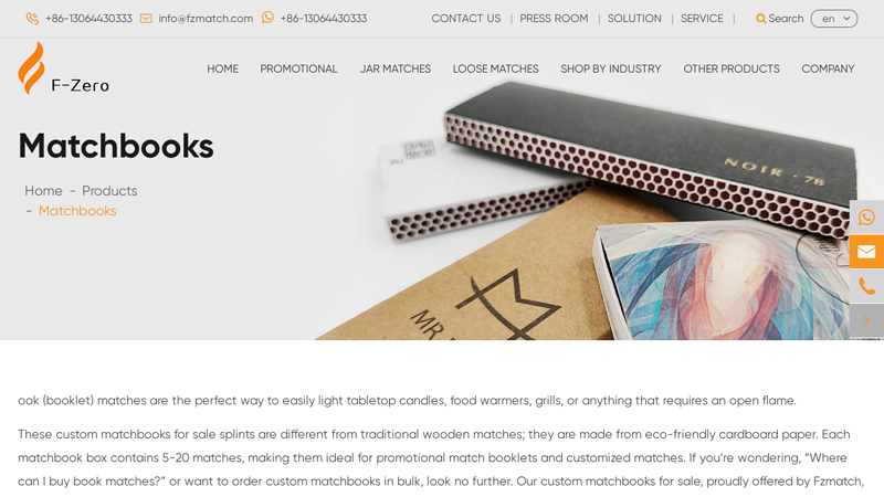 Order Personalized Matchbooks Cheap, Custom ...