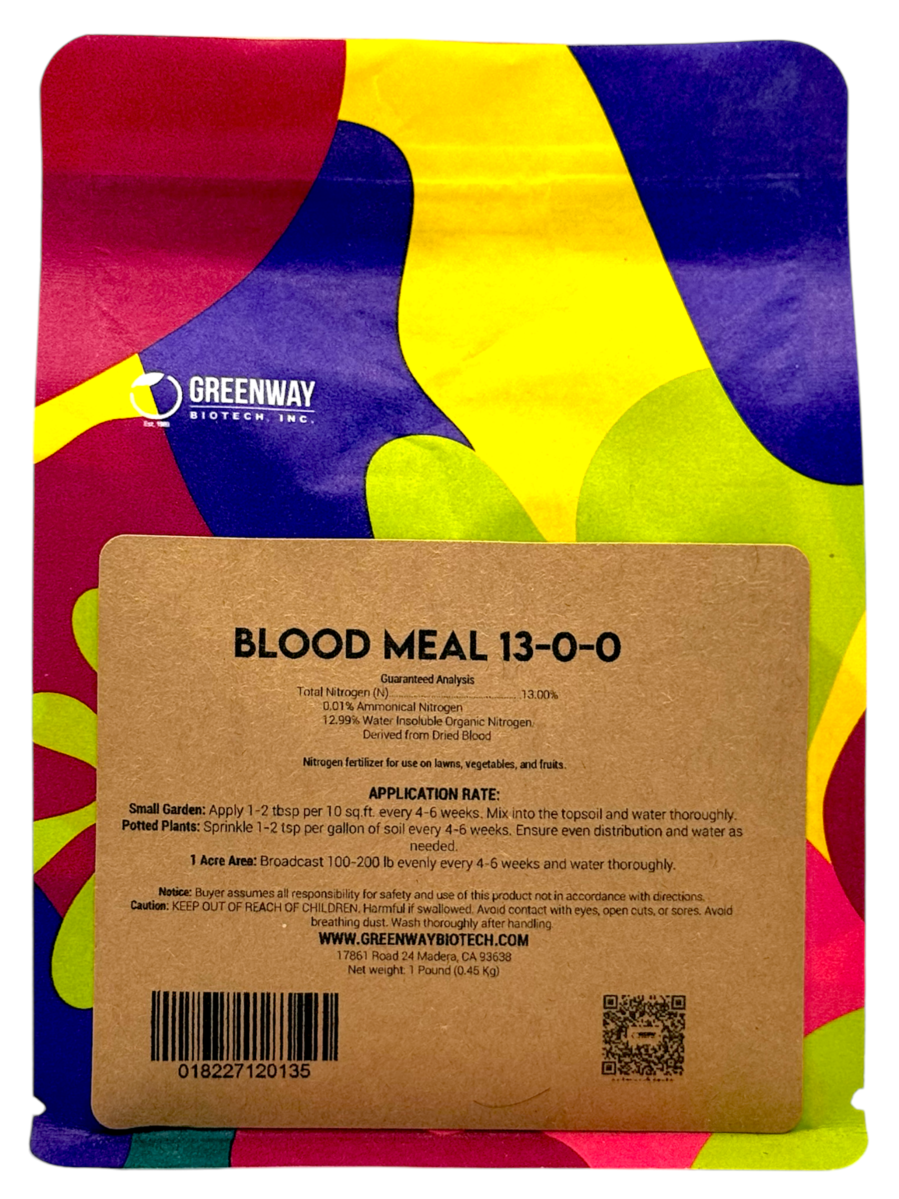 Organic Blood Meal Fertilizer 13-0-0