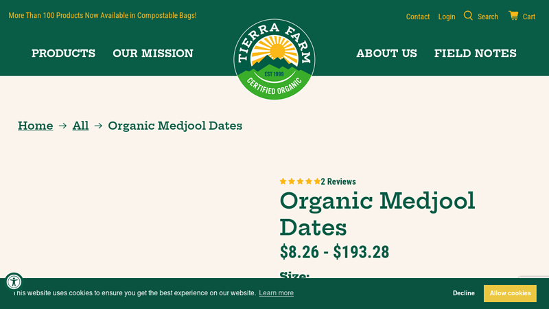 Organic Medjool Dates