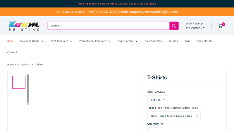 Orlando & Jacksonville custom t-shirts