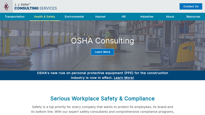 OSHA Health & Safety Consulting