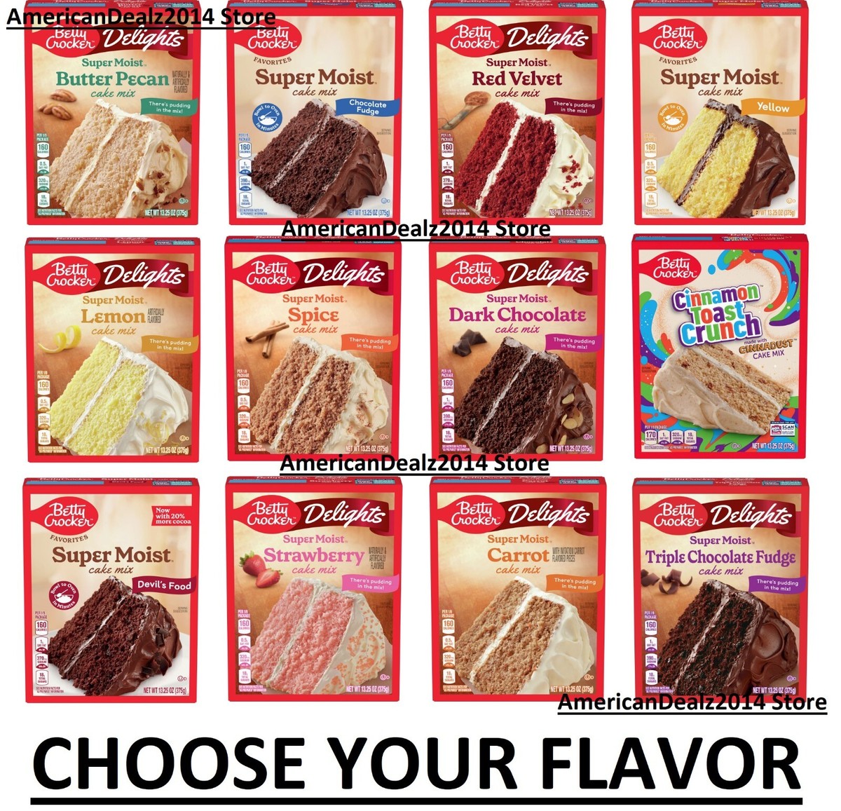 Our Baking & Cake Products