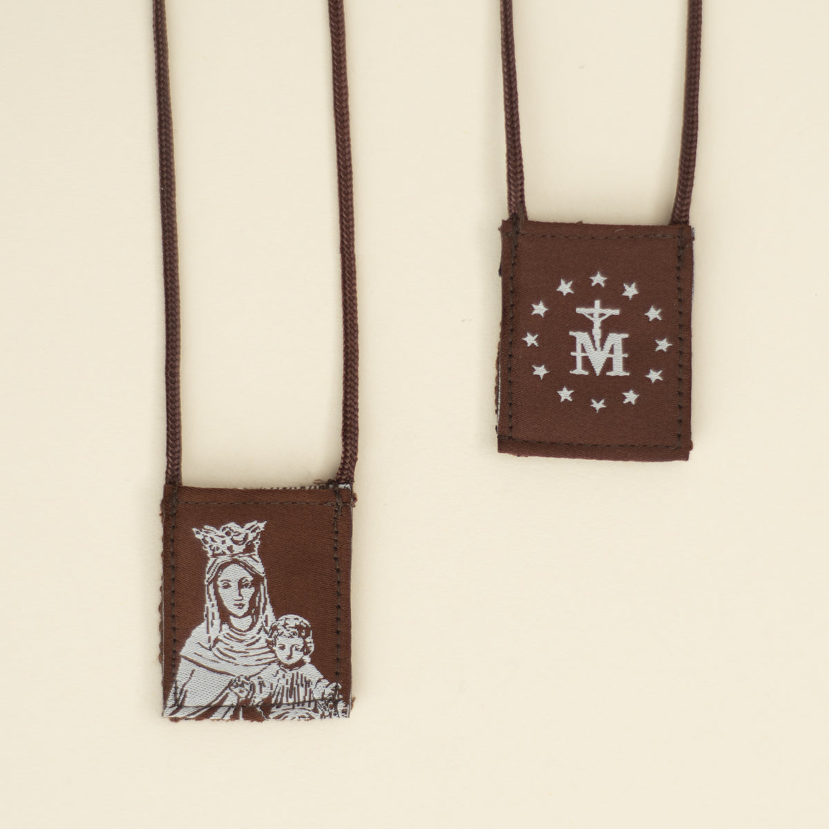 Our Lady of Mt. Carmel Premium Brown Scapular