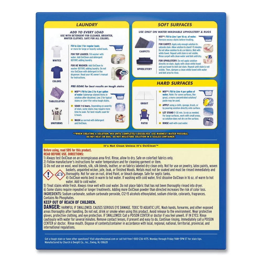 Oxiclean Wholesale industry insight