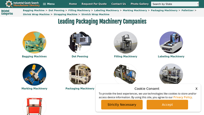 Packaging Machinery Companies