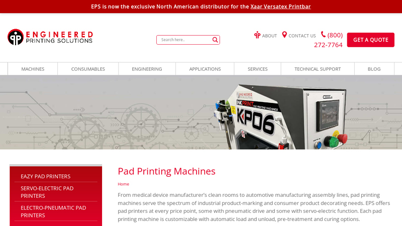 Pad Printing Machines