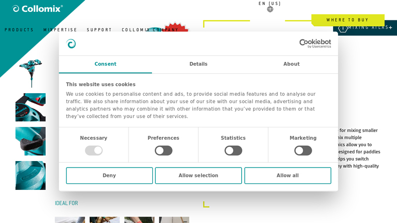 Paddle Mixer-Cement Mixer Xo 1 R - Mix Up To 10 Gallons