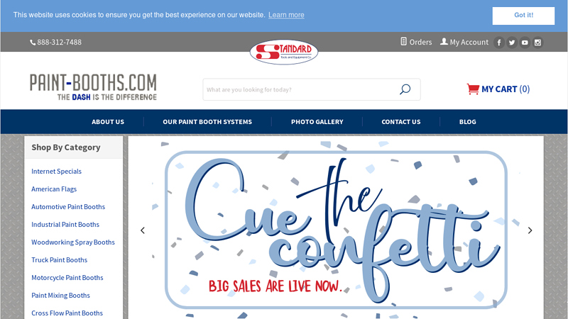 Paint Booths & Industrial Spray Application Systems